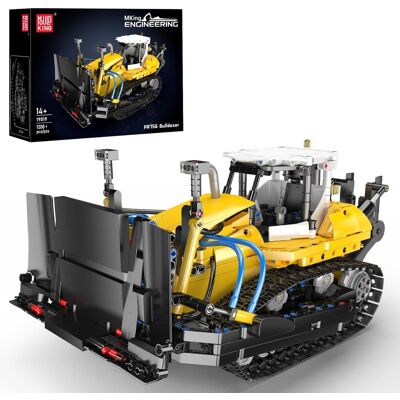 Mould King 19019 Technik Bulldozer zestaw do budowania, statyczna maszyna do budowy łańcucha, klocki zaciskowe, zabawka do budowania dla dorosłych i.. Mould King 19019 Technik Bulldozer zestaw do budowania, statyczna maszyna do budowy łańcucha, klocki zaciskowe, zabawka do budowania dla dorosłych i..