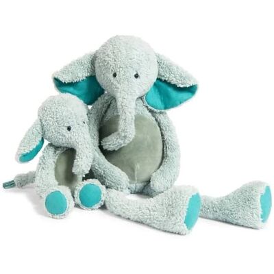 MOULIN ROTY Duży pluszowy słoń LES BABA BOU 57 cm MOULIN ROTY Duży pluszowy słoń LES BABA BOU 57 cm
