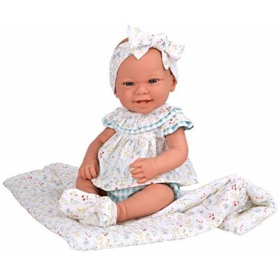 Inny producent Munecas Arias lalka Zoe Azul Elegance 42 cm z kocykiem Inny producent Munecas Arias lalka Zoe Azul Elegance 42 cm z kocykiem