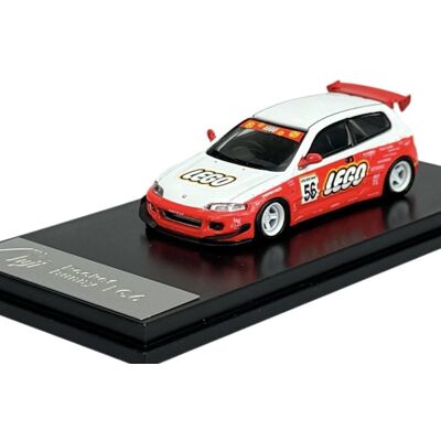 Hobby Model MY MODEL COLLECT HONDA CIVIC EG6 ROCKET BUNNY LEGO 1:64 NOWY MODEL METALOWY Hobby Model MY MODEL COLLECT HONDA CIVIC EG6 ROCKET BUNNY LEGO 1:64 NOWY MODEL METALOWY