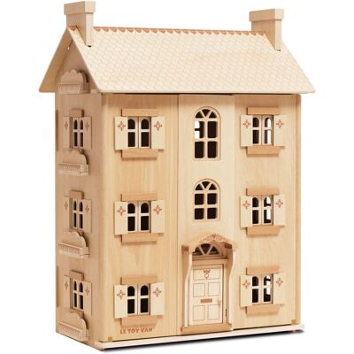 Naturalny drewniany domek dla lalek, zabawka dla dzieci, lalki, Le Toy Van Naturalny drewniany domek dla lalek, zabawka dla dzieci, lalki, Le Toy Van