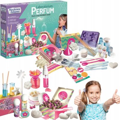 Clementoni NAUKOWA ZABAWA LABORATORIUM PERFUM ZESTAW KREATYWNY TWORZENIE ZAPACHÓW 8+ Clementoni NAUKOWA ZABAWA LABORATORIUM PERFUM ZESTAW KREATYWNY TWORZENIE ZAPACHÓW 8+