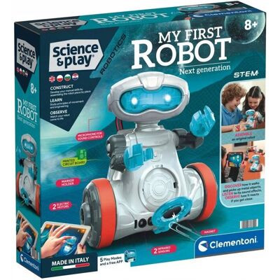 Clementoni Naukowa zabawa Robot Mio - Nowa Generacja PROGRAMOWALNY Clementoni Naukowa zabawa Robot Mio - Nowa Generacja PROGRAMOWALNY