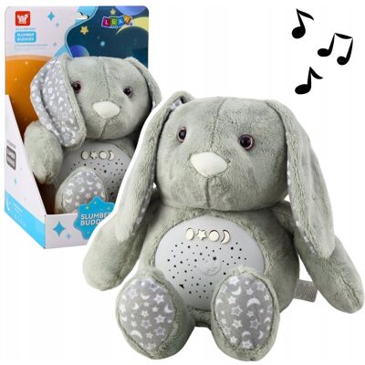 Lean Toys ND24_22835 Pluszowy Krolik Usypiajaca Przytulanka Lean Toys ND24_22835 Pluszowy Krolik Usypiajaca Przytulanka