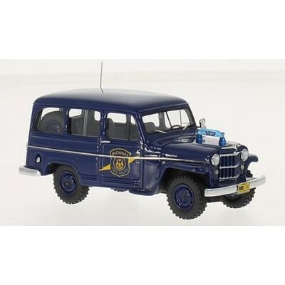 Neo Models Jeep Willys Station Wagon Michigan Stat 1:43 49538 Neo Models Jeep Willys Station Wagon Michigan Stat 1:43 49538