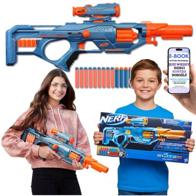 Hasbro NERF ELITE 2.0 WYRZUTNIA 8-STRZAŁKOWY BĘBEN + DODATKI PREZENT DLA CHŁOPCA 8+ NA ŚWIĘTA DLA 9 10 11 12 13 Latka + EBOOK-2 Hasbro NERF ELITE 2.0 WYRZUTNIA 8-STRZAŁKOWY BĘBEN + DODATKI PREZENT DLA CHŁOPCA 8+ NA ŚWIĘTA DLA 9 10 11 12 13 Latka + EBOOK-2