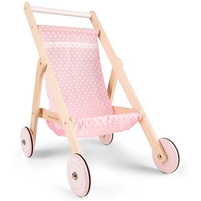 New Classic Toys - Carrozzina Per Bambole Legno - Drewniany wózek dla lalek New Classic Toys - Carrozzina Per Bambole Legno - Drewniany wózek dla lalek