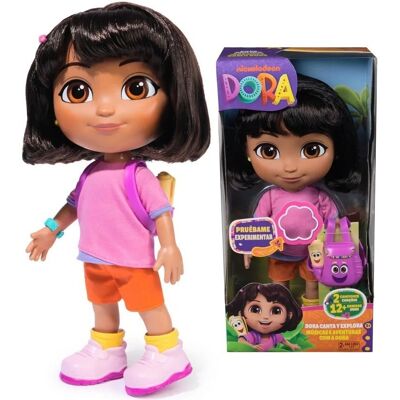 Spin Master Nickelodeon Dora LALKA INTERAKTYWNA 30cm Język ANGIELSKI / HISZPAŃSKI 3+ Spin Master Nickelodeon Dora LALKA INTERAKTYWNA 30cm Język ANGIELSKI / HISZPAŃSKI 3+