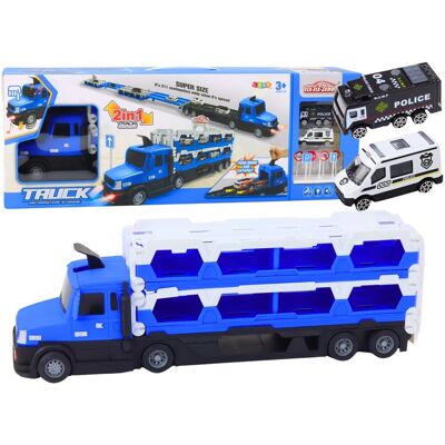Lean Toys NIEBIESKA 2W1 LAWETA TOR WYŚCIGOWY ŚWIATŁA DŹWIĘKI Lean Toys NIEBIESKA 2W1 LAWETA TOR WYŚCIGOWY ŚWIATŁA DŹWIĘKI