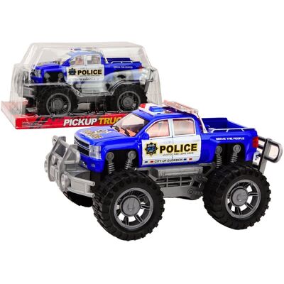 Lean Toys NIEBIESKI WÓZ POLICJI TERENOWY DLA DZIECI Lean Toys NIEBIESKI WÓZ POLICJI TERENOWY DLA DZIECI