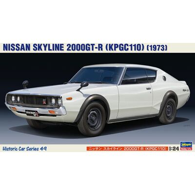 Nissan Skyline 2000GT-R (KPGC110) 1:24 Hasegawa HC49 Nissan Skyline 2000GT-R (KPGC110) 1:24 Hasegawa HC49