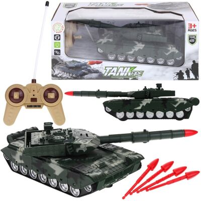 Nobo Kids, Zdalnie Sterowany Czołg Z Wyrzutnią Armata Tank Nobo Kids, Zdalnie Sterowany Czołg Z Wyrzutnią Armata Tank