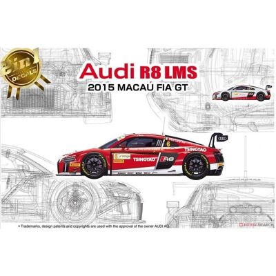NuNu 24024 Audi R8 LMS GT3 2015 FIA GT3 World Cup 1/24 NuNu 24024 Audi R8 LMS GT3 2015 FIA GT3 World Cup 1/24