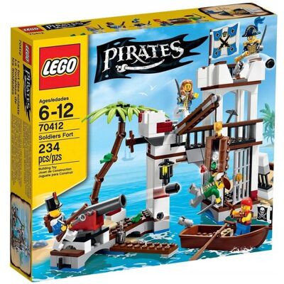 Oryginalne LEGO 70412 Pirates - Żołnierska forteca Klocki Stan Oryginalne LEGO 70412 Pirates - Żołnierska forteca Klocki Stan