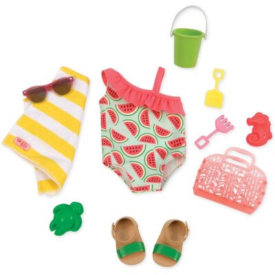 Our Generation BD30241 Watermelon Print Swimsuit Our Generation BD30241 Watermelon Print Swimsuit