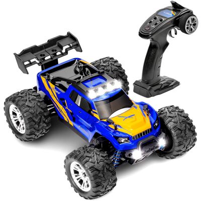 OVERMAX X-Shard Monster Truck RC 4x4 30km/h Metalowy Napęd LED IPX4 RTR Niebieski OVERMAX X-Shard Monster Truck RC 4x4 30km/h Metalowy Napęd LED IPX4 RTR Niebieski
