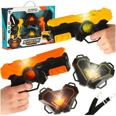 Artemis Paintball Laserowy Pistolet x2 + Tarcza Interaktywna x2 Laser Tag Zestaw Artemis Paintball Laserowy Pistolet x2 + Tarcza Interaktywna x2 Laser Tag Zestaw