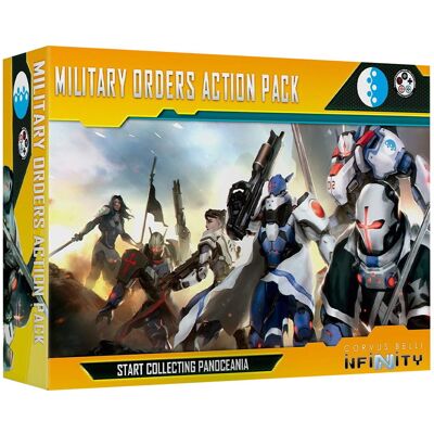 Corvus Belli PanOceania Military Orders Action Pack, Infinity Corvus Belli PanOceania Military Orders Action Pack, Infinity