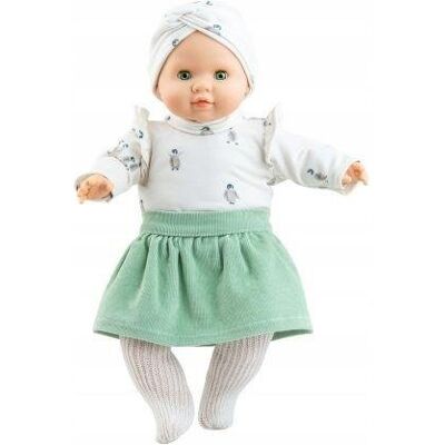 Paola Reina lalka bobas Ana 36 cm winylowa z zamykanymi oczami Paola Reina lalka bobas Ana 36 cm winylowa z zamykanymi oczami