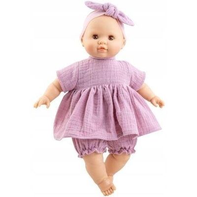 Paola Reina lalka bobas Noemi 36 cm winylowa z zamykanymi oczami Paola Reina lalka bobas Noemi 36 cm winylowa z zamykanymi oczami