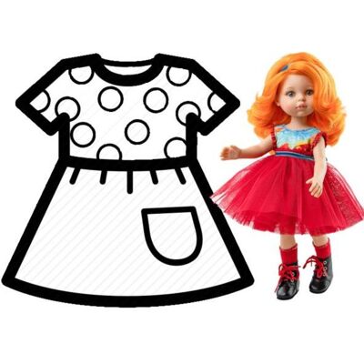 Paola Reina Ubranko Dla Lalek 32 Cm 54522 Paola Reina Ubranko Dla Lalek 32 Cm 54522