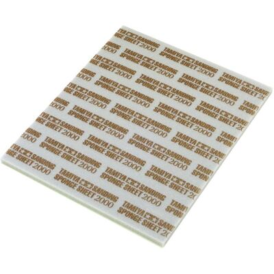 Papier Ścierny 2000 Gąbka Ścierna Sanding Sponge Sheet Tamiya 87170 Papier Ścierny 2000 Gąbka Ścierna Sanding Sponge Sheet Tamiya 87170
