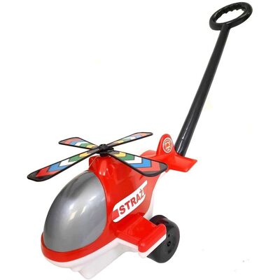 Trifox Pchanka Helikopter Straż Duży Zabawka Dla Dzieci Trifox Pchanka Helikopter Straż Duży Zabawka Dla Dzieci