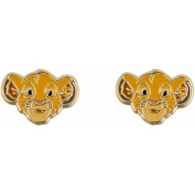 Peers Hardy - Kolczyki Simba z motywem Disney The Lion King, akcesorium premium Peers Hardy - Kolczyki Simba z motywem Disney The Lion King, akcesorium premium