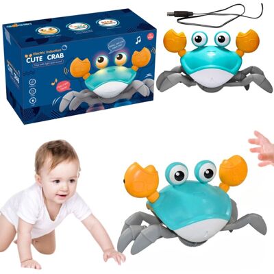Inny producent Pełzający Krab Chodzący Uciekający Interaktywny Akumulator Dźwięk Światła Inny producent Pełzający Krab Chodzący Uciekający Interaktywny Akumulator Dźwięk Światła