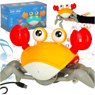Artemis Pełzający Uciekający Krab Interaktywna Zabawka Chodzący Grający dla Dzieci Artemis Pełzający Uciekający Krab Interaktywna Zabawka Chodzący Grający dla Dzieci