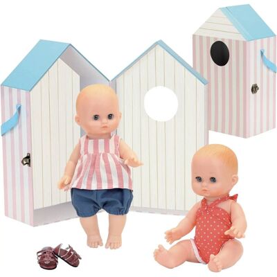 Inny producent Petitcollin Lalka bobas dla dziewczynki Deauville 28cm +3 Inny producent Petitcollin Lalka bobas dla dziewczynki Deauville 28cm +3