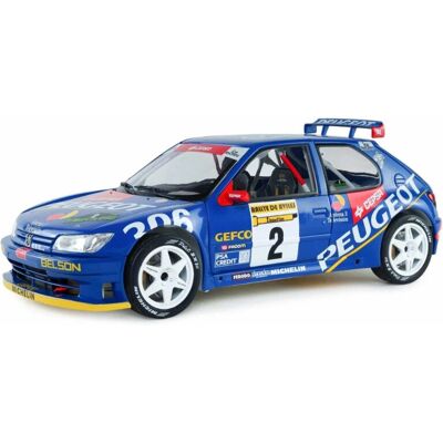 Peugeot 306 Maxi #2 Winner Rallye De Aviles - 1997 Solido 1:18 Peugeot 306 Maxi #2 Winner Rallye De Aviles - 1997 Solido 1:18