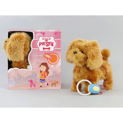 Adar Piesek na baterie brązowy 416581 Adar Piesek na baterie brązowy 416581