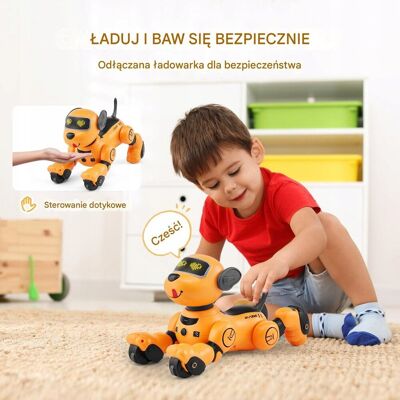 inna (Inny) Piesek Robot Zdalnie Sterowany - Mówi, Tańczy, Reaguje na Dotyk i Głos inna (Inny) Piesek Robot Zdalnie Sterowany - Mówi, Tańczy, Reaguje na Dotyk i Głos