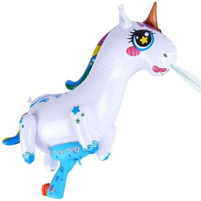 Artemis Pistolet na Wodę Dmuchany Jednorożec XXL + Pompka Sikawka Zabawka Wodna Artemis Pistolet na Wodę Dmuchany Jednorożec XXL + Pompka Sikawka Zabawka Wodna
