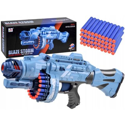 JOKOMISIADA Pistolet wyrzutnia BLASTER naboje 40 szt ZA3796 JOKOMISIADA Pistolet wyrzutnia BLASTER naboje 40 szt ZA3796