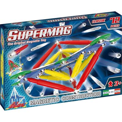 Supermag Classic Primary Magnetyczna Zabawka Budowlana - Zabawka Supermag Classic Primary Magnetyczna Zabawka Budowlana - Zabawka