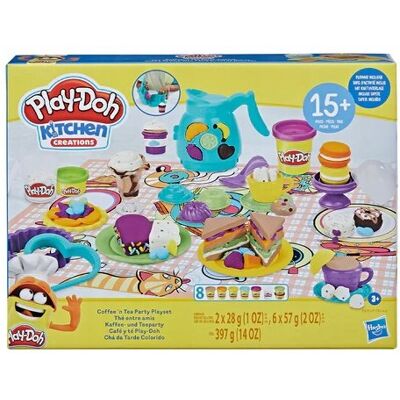 Hasbro Play-Doh Ciastolina Duży Zestaw Czas Na Herbatkę 3+ Hasbro Play-Doh Ciastolina Duży Zestaw Czas Na Herbatkę 3+