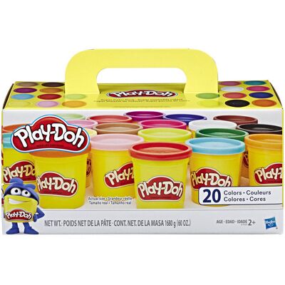 Hasbro Play-Doh, Ciastolina Zestaw 20 Tub A7924 Hasbro Play-Doh, Ciastolina Zestaw 20 Tub A7924