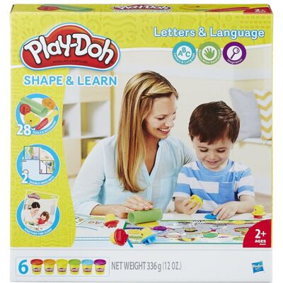 Hasbro Play-Doh, zestaw kreatywny Literki i mowa Hasbro Play-Doh, zestaw kreatywny Literki i mowa