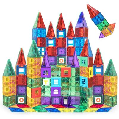 Inny producent Playmags 3D Bloki Magnetyczne Dla Dzieci - 100 Bloków Zestaw Do Nauki Kształtach, Kolorach I Alfabetów - STEM Magnetyczny Zabawki Pomóc W Rozwoju Mo.. Inny producent Playmags 3D Bloki Magnetyczne Dla Dzieci - 100 Bloków Zestaw Do Nauki Kształtach, Kolorach I Alfabetów - STEM Magnetyczny Zabawki Pomóc W Rozwoju Mo..