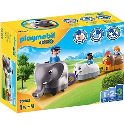Playmobil 1.2.3. Mój pierwszy pociąg (70405) Playmobil 1.2.3. Mój pierwszy pociąg (70405)