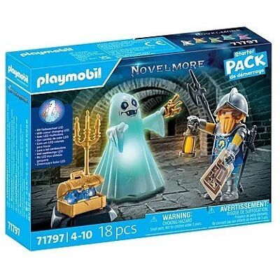 geobra Brandstätter Stiftung & Co. KG Playmobil, Duch i rycerz Novelmore 71797, klocki geobra Brandstätter Stiftung & Co. KG Playmobil, Duch i rycerz Novelmore 71797, klocki