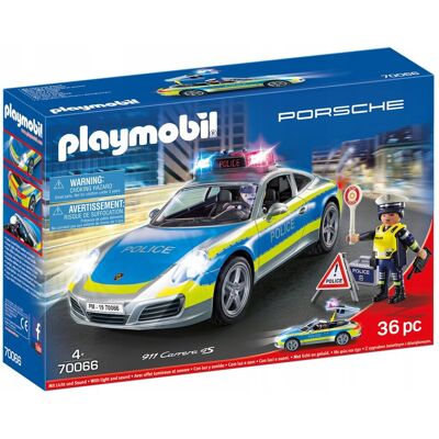 Inny producent Playmobil Porsche 911 Carrera 4S Policja 70066 Inny producent Playmobil Porsche 911 Carrera 4S Policja 70066