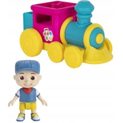 Jazwares Pociąg Cocomelon Kolejka Z Dźwiękiem I Figurką Jj Jazwares Pociąg Cocomelon Kolejka Z Dźwiękiem I Figurką Jj