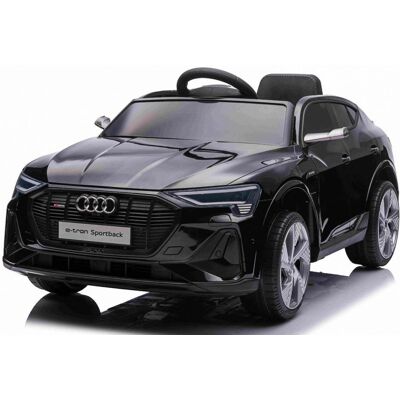 Ramiz, pojazd na akumulator Audi E-Tron Sportback Czarny Ramiz, pojazd na akumulator Audi E-Tron Sportback Czarny