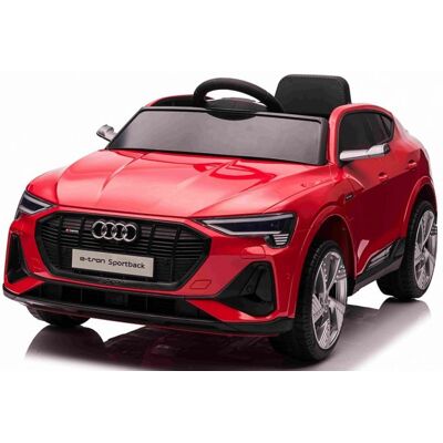Ramiz, pojazd na akumulator Audi E-Tron Sportback Czerwony Ramiz, pojazd na akumulator Audi E-Tron Sportback Czerwony