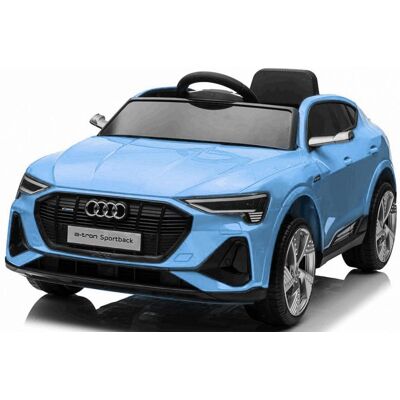 Ramiz, pojazd na akumulator Audi E-Tron Sportback Niebieski Ramiz, pojazd na akumulator Audi E-Tron Sportback Niebieski