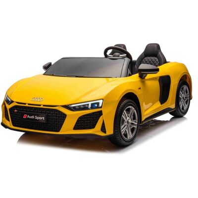 RAMIZ Pojazd Audi Spyder R8 LIFT Żółty RAMIZ Pojazd Audi Spyder R8 LIFT Żółty