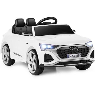COSTWAY Pojazd elektryczny dla dzieci Audi SQ8 12 V z pilotem Auto dla dzieci COSTWAY Pojazd elektryczny dla dzieci Audi SQ8 12 V z pilotem Auto dla dzieci